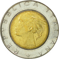 Monnaie, Italie, 500 Lire, 1991, Rome, TTB+, Bi-Metallic, KM:111 - 500 Lire