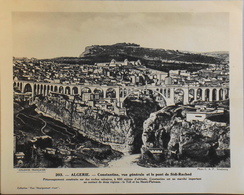 ALGERIE - N°203 - CONSTANTINE Vue Générale - Collection " Pour L'Enseignement Vivant" - Colonies Française - TBE - Sammlungen