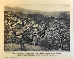 ALGERIE - N°206 - Village Kabyle AINT TIMINOUN - Collection " Pour L'Enseignement Vivant" - Colonies Française - TBE - Sammlungen