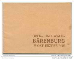 Ober- Und Wald- Bärenburg Im Ost-Erzgebirge 30er Jahre - 24 Seiten Mit 15 Abbildungen - Werbung - Saksen