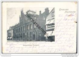 Neumünster - Kaiserliches Postamt - Neumuenster