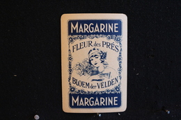 Playing Cards / Carte A Jouer / 1 Dos De Cartes,Inscription - Publicitaire / Margarine, Fleur Des Prés - Werbeartikel