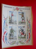 1789 /1989 Bicentenaire De La Révolution Française Timbres Europe  France  Bloc & Feuillet Oblitéré - Afgestempeld