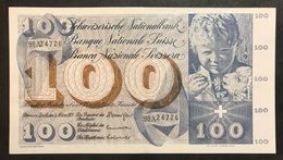 Svizzera 100 Francs Franken Franchi 1973 LOTTO 1971 - Switzerland