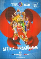 Croatia 2015 / EUROBASKET 2015 / Basketball / Official Programme - Libros