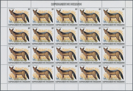 00677 Thematik: WWF: 1983, Burundi. WWF, Annimals. Set Of 13 Values In Complete Sheets Of 20 With WWF OVER - Sonstige & Ohne Zuordnung