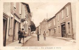 16-VILLEFAGAN- RUE PRINCIAPLE ET MAIRIE - Villefagnan