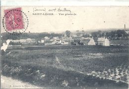 SOMME - 80 - SAINT LEGER LES DOMART Près Flixecourt - 1800 Hab - Vue Générale - Carte Molle - Flixecourt