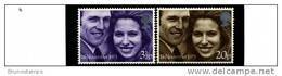 GREAT BRITAIN - 1973 ROYAL WEDDING  SET MINT NH - Unclassified