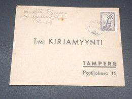 FINLANDE - Enveloppe Pour Tampere En 1946 - L 19634 - Briefe U. Dokumente