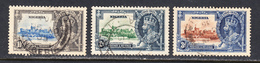 Nigeria 1935 Silver Jubilee, Cancelled, SG 30-32 - Nigeria (...-1960)