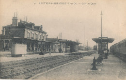 91 // BRETIGNY SUR ORGE    Gare Et Quai  7  ** - Bretigny Sur Orge