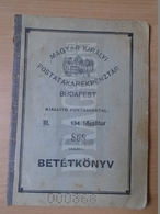 DC30.6  Bank Depository Booklet -Mezőtúr Hungary  - Savings Bank  1937 - - Chèques & Chèques De Voyage