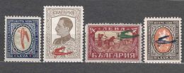 Bulgaria 1927 Airmail Mi#206-209 Mint Never Hinged - Nuovi