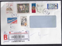 France Modern Cover Travelled To Serbia - Lettres & Documents