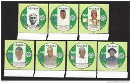 Nigeria 2014 Centenary Presidents Hologram MHN Mint Set - Hologramme