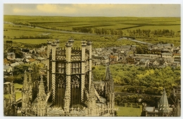 ELY CATHEDRAL : VIEW FROM WEST TOWER - Ely