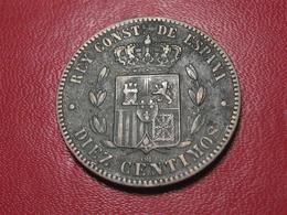 Espagne - 10 Centimos 1879 OM 2977 - First Minting
