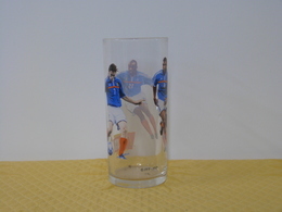 Verre "EQUIPE DE FRANCE FOOTBALL" Coca Cola - Mac Donald. Modèle 2 - Tazze & Bicchieri