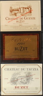 3 ETIQUETTES Différentes De VIN - BUZET - En Parfait Etat - Lots & Sammlungen