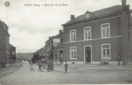 Amay Quartier De La Gare Du Chemin De Fer  Negoce En Grains  Hermans - Amay