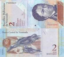 Venezuela  P-88b  2 Bolivares  2007 05 24  UNC - Venezuela