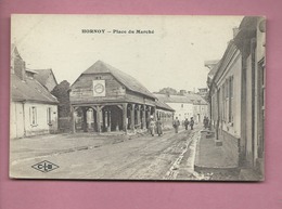 CPA   -   Hornoy  -  Place Du Marché - Hornoy Le Bourg