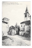 (20710-12) Saint Victor - La Tour Et L'Eglise - Saint Victor