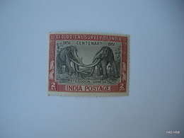 INDIA 1951. Centenary Of Geological Survey. Stegodon Ganesa. 2As. SG 334. MNH. - Neufs