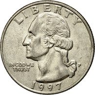 Monnaie, États-Unis, Washington Quarter, Quarter, 1997, U.S. Mint - 1932-1998: Washington