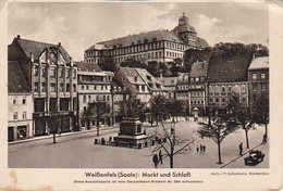 AK Weißenfels - Saale - Markt Und Schloß - Deutschland-Bildhefte (36013) - Weissenfels