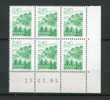 7900  FRANCE  N° 2950 **  2F 40   Vert   Vosges    Du   15.03.95     TTB - 1990-1999