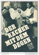 FILM FÜR SIE - Progress-Filmprogramm 11/68 - Der Rächer Mit Dem Degen - Películas & TV