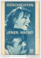 Film Für Sie Progress-Filmprogramm 59/67 - Geschichten Jener Nacht - Film & TV