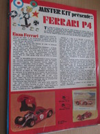 Page Issue De SPIROU Années 70 / MISTER KIT Présente : LA FERRARI P4 HELLER AU 1/24e - France
