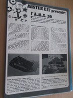 Page Issue De SPIROU Années 70 / MISTER KIT Présente : L'AMX 30 De TAMIYA Au 1/35e - France