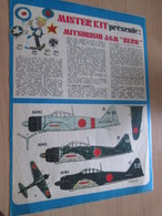 Page Issue De SPIROU Années 70 / MISTER KIT Présente : LE MITSUBISHI ZERO SEN A6M (divers Kits Et Echelles) - France