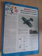 Page Issue De SPIROU Années 70 / MISTER KIT Présente : SPECIAL AVIATION FRANCAISE LE CURTISS H-75 DeHELLER 1/72e (1) - France