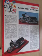 Page Issue De SPIROU Années 70 / MISTER KIT Présente : LA MOTO BMW R.75/5 De HELLER 1/8e - France