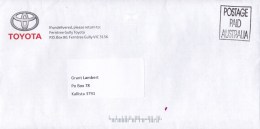Australia 2018 Toyota Postage Paid Domestic Envelope - Briefe U. Dokumente