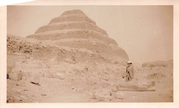 ¤¤  -   EGYPTE   -  SAQQARAH  -  La Pyramide à Degrès En 1934   -  Voir Description       -  ¤¤ - Pyramiden