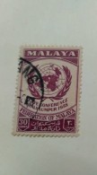 Malaysia MAlaya 1958 Used  UN Economic Commission Asia & Far East Conference 30c - Federation Of Malaya