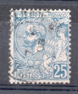 1891  MONACO  25  C. Azzurro - Nuevos