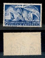 23393 REPUBBLICA - POSTA ORDINARIA - 1949 – 50 Lire UPU (599) – Gomma Integra (70) - Andere & Zonder Classificatie