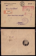 24483 ESTERO - GERMANIA - Raccomandata Da Amburgo A Venezia Del 25.8.1923 – Periodo Dell'inflazione Con Tassa Pagata In  - Other & Unclassified