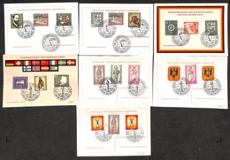 24539 ESTERO - GERMANIA - Fiera Di Hannover - 1957 - 7 Cartoline Con Varie Affrancature E Annulli Speciali - Other & Unclassified