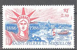 Saint Pierre Et Miquelon: Yvert N° 471°; Statue De La Liberté - Gebraucht