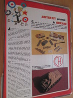 Page Issue De SPIROU Années 70 / MISTER KIT Présente : LE CHAR SHERMAN De AIRFIX 1/72e - France