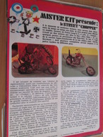 Page Issue De SPIROU Années 70 / MISTER KIT Présente : LA MOTO STREET CHOPPER Par REVELL 1/8e - France