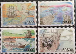 CABO CAPE VERDE 2006  WHALE WHALES CYCLE BALEINE BALEINES FISH FISHES POISSONS RARE MNH - Ballenas